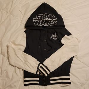 Women's small Star Wars Darth Vader varsity style jacket